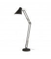 Sally desk lamp Matt black metal 1 bulb 160cm