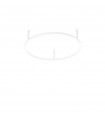 Integrated LED ceiling light Oracle Metal, white aluminum 1 bulb 7cm