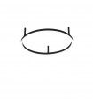 Integrated LED ceiling light Oracle Metal, aluminum Black 1 bulb 7cm