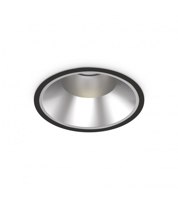 Einbaustrahler Off Metal, Aluminium Schwarz 1 flammig 13,2cm