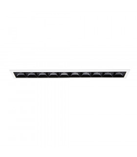 Einbaustrahler Lika Metal, Aluminium Schwarz 1 Glühbirne 4,8cm