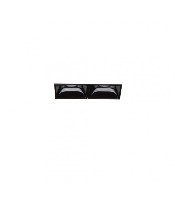 Einbaustrahler Lika Metal, Aluminium Schwarz 1 flammig 5,4cm
