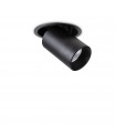 Spot encastré Nova Métal,aluminium Noir 1 ampoule 11,1cm