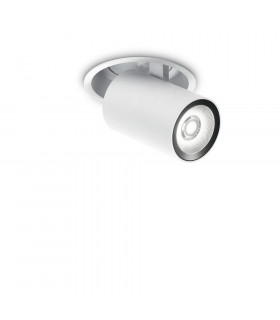 Einbaustrahler Nova Metal, Weißaluminium 1 flammig 11,1cm