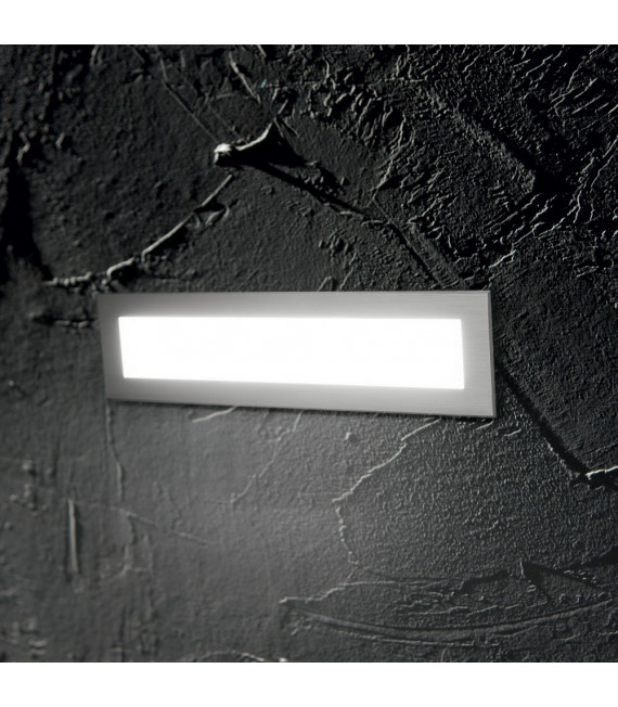 Applique encastrée de jardin Leo Métal,aluminium Acier 1 ampoule 6cm