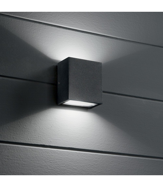 Argo Wandleuchte Weißmetall 1 Glühbirne 9cm