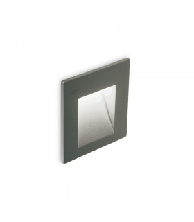 Empotrable para jardín Bit Metal, Aluminio Antracita 1 bombilla 7cm
