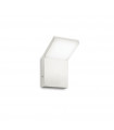 Spotlight Style Metal, white aluminum 1 bulb 17cm