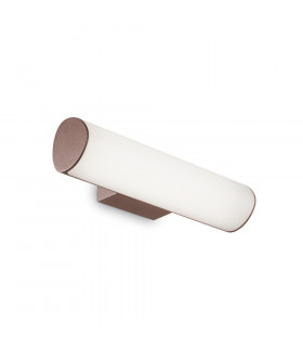 Lampada da parete moderna Etere Metallo, alluminio, plastica Café 1 lampadina 7cm