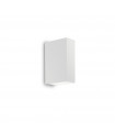 Garden wall light Tetris-2 Metal, white aluminum 2 bulbs 13cm