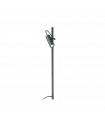 Garden bollard Hub Metal, aluminum Anthracite 1 bulb 110cm