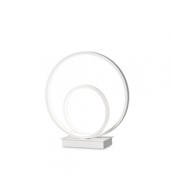 Integrierte LED-Lampe Oz Metal, weißer Kunststoff 1 Glühbirne 31cm