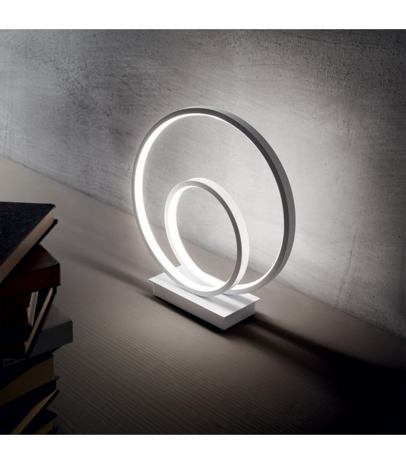 Lampada LED integrata Oz Metallo, plastica Nero 1 lampadina 31cm
