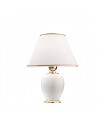 Lampe de table GIARDINO ivoire 1 ampoule