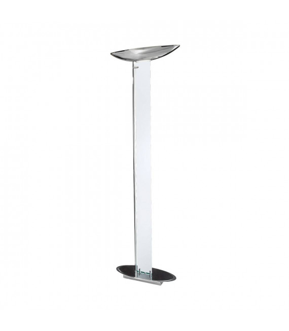 Lampadaire design DELPHI chrome 2 ampoules