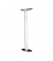 Lampadaire design DELPHI chrome 2 ampoules