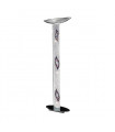 Lampadaire design DELPHI chrome 2 ampoules