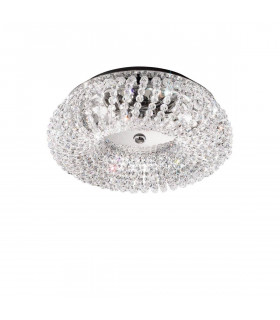CARLA Designer Deckenleuchte Chrom 3 Lampen