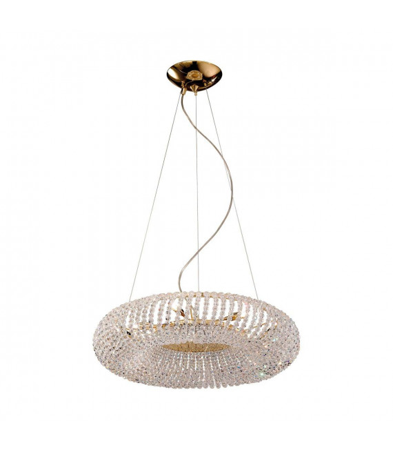 Ciondolo design CARLA in oro 24 carati 5 lampadine