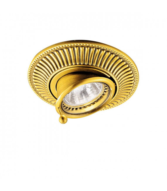 Klassischer Spot MILORD 24 Karat Gold 1 Glühbirne