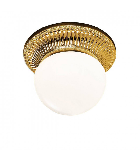 Plafonnier classique MILORD or Français 1 ampoule