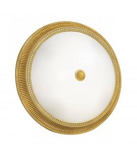 Plafoniera classica MILORD 24 carati oro 4 lampadine