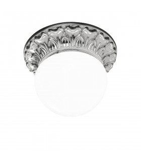 Plafonnier classique MILADY chrome 1 ampoule