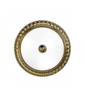 Plafoniera classica MILADY in ottone antico 3 lampadine