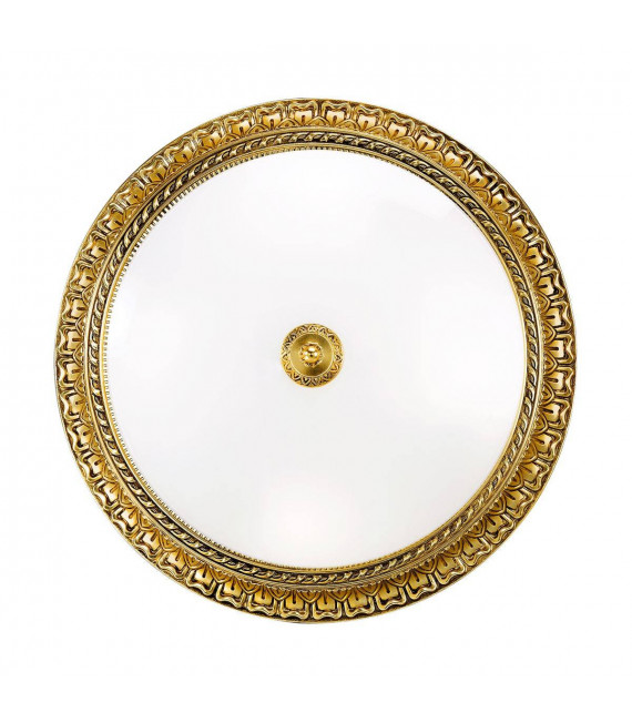 Plafoniera classica MILADY oro francese 4 lampadine