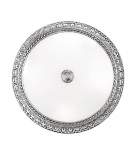 Plafoniera classica MILADY cromata a 4 lampadine