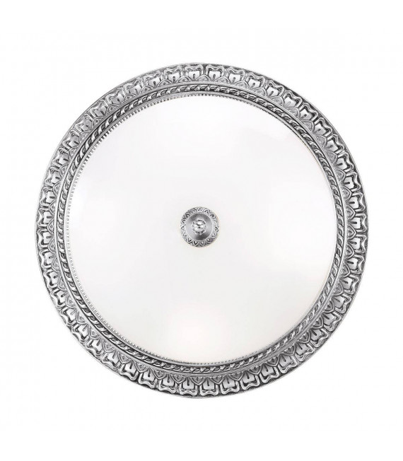Plafonnier classique MILADY chrome 4 ampoules