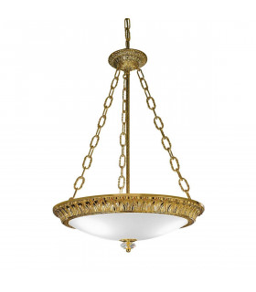 Suspension classique MILADY or Français 3 ampoules