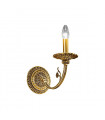 Applique murale classique PISANI or Français 1 ampoule