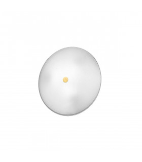 Plafoniera design CENTRO 24 carati oro 2 lampadine
