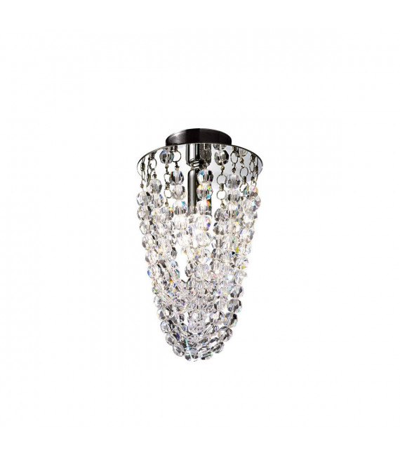 Design Spot CASCADE Chrom 1 Glühbirne