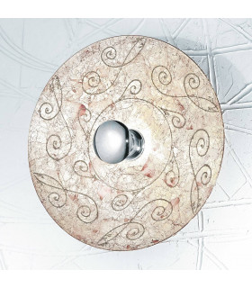 Design Wandleuchte LUNA Chrom 1 Glühbirne
