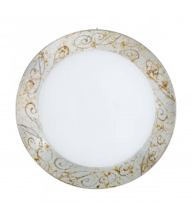 Design Deckenleuchte SERENA Chrom 4 Lampen