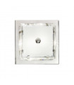 Plafonnier ONTARIO chrome 2 ampoules