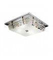 Plafonnier ONTARIO chrome 4 ampoules