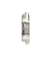 Applique murale en cristal ONTARIO chrome 2 ampoules