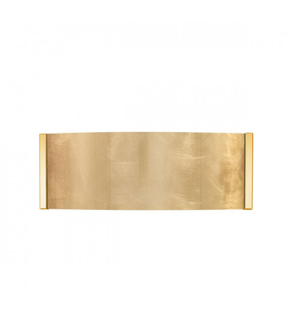 Applique di design EMOZIONE 24 carati oro 2 lampadine