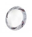 Plafonnier design SERENA chrome 3 ampoules