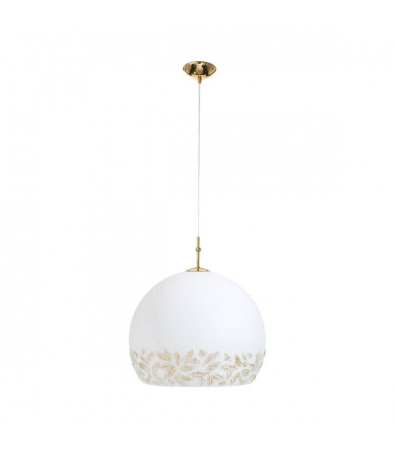 Lampada a sospensione design LUNA Gold 24 carati 1 lampadina