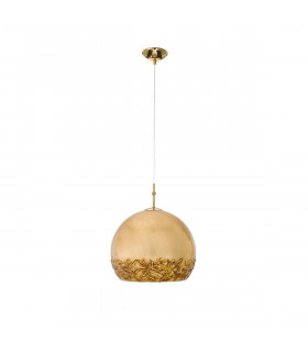 Lámpara colgante de diseño LUNA Gold 24 quilates 1 bombilla