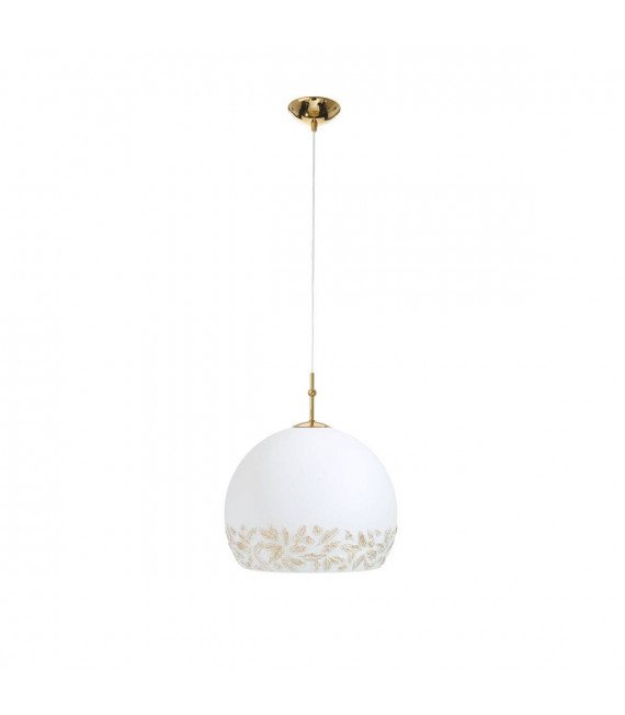 Lampada a sospensione design LUNA Gold 24 carati 1 lampadina
