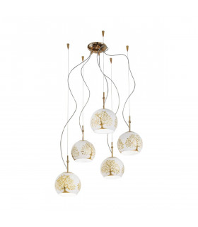 Suspension design LUNA Or 24 Carats 5 ampoules