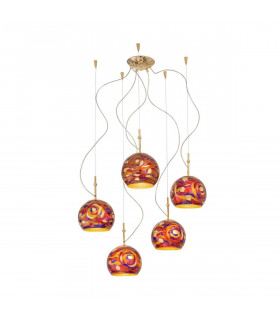 Suspension design LUNA Or 24 Carats 5 ampoules