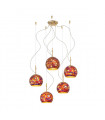 Suspension design LUNA Or 24 Carats 5 ampoules