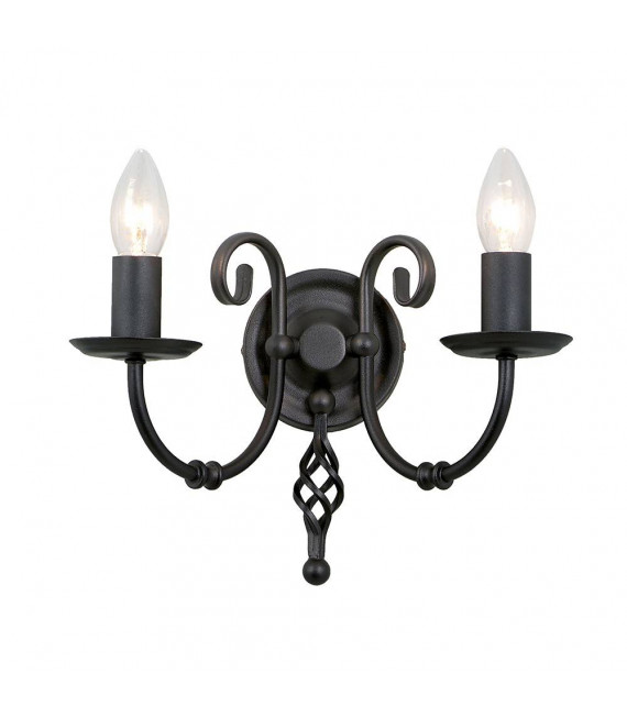 plafonnier ventilateur vintage 2 ampoules e27 max 60w brun patiné
