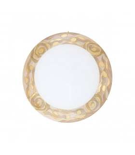 Plafoniera design SERENA 24K Gold 3 lampadine